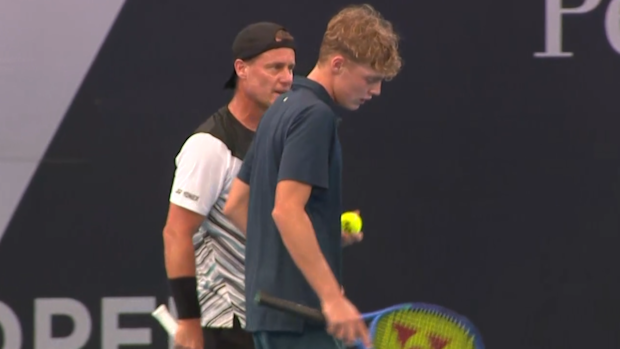 Lleyton and Cruz Hewitt.