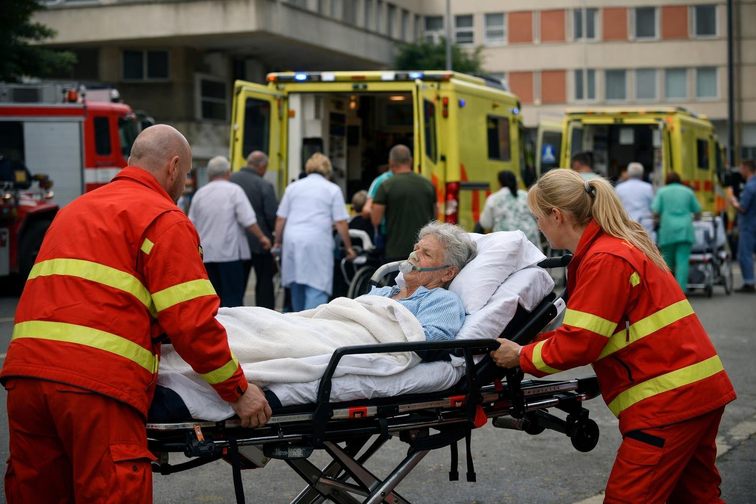 Nemocnice v Brně vyhlásila krizový stav a přesunula pacienty do okolních zařízení po náhlém výpadku zdravotníků
