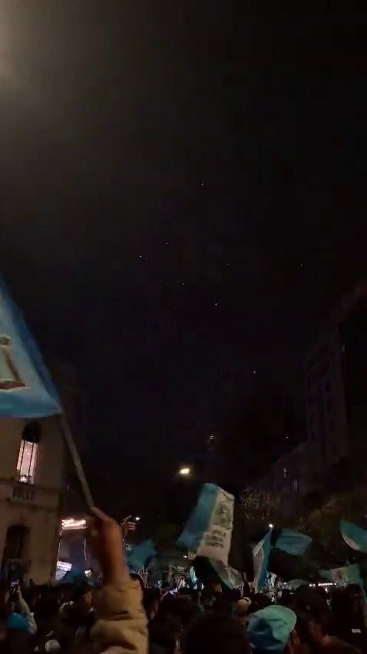 Los festejos incluyeron fuegos artificiales