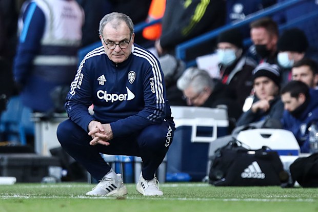 Marcelo Bielsa of Leeds United.
