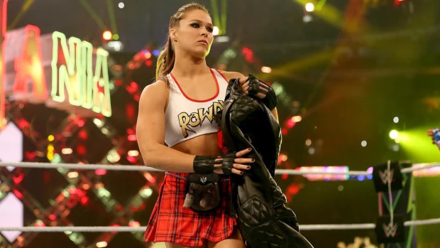 Ronda Rousey during her WWE career.