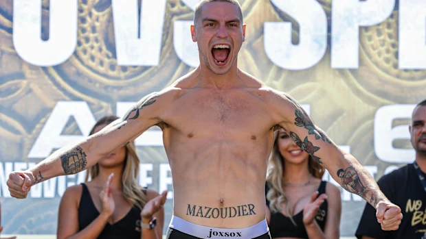 Koen Mazoudier will need a new opponent a week out from the event.