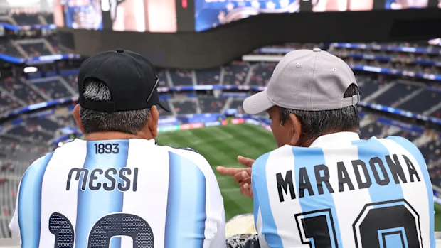 Lionel Messi and Diego Maradona are beloved by fans.