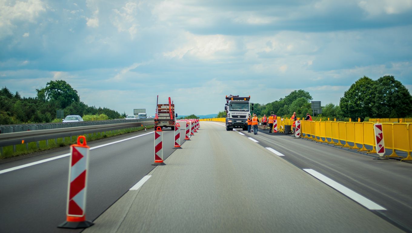 Čtrnáct kilometrů D11 mezi Poděbrady a Sadskou jde do opravy: čtyři měsíce v zúžených pruzích