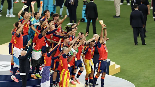 Spain, the winner’s of the World Cup, fall under UEFA.