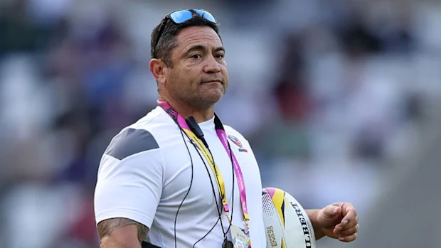 Sione Fukofuka seen while working as head coach of the USA