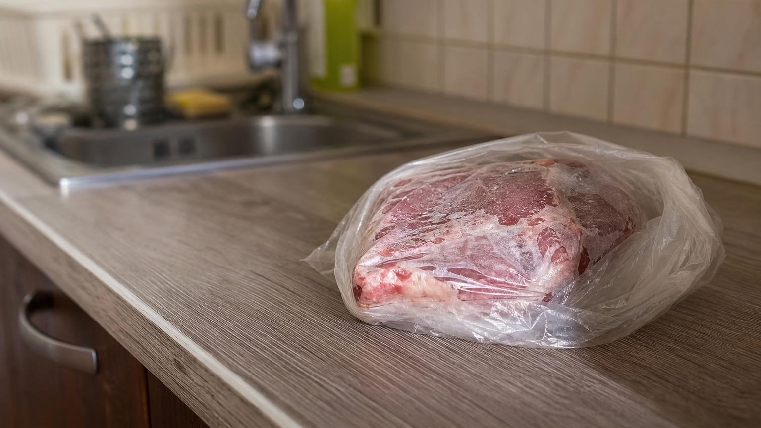 Většina Čechů rozmrazuje maso přes noc na lince: hygienici v tom vidí nejrizikovější zvyk české kuchyně